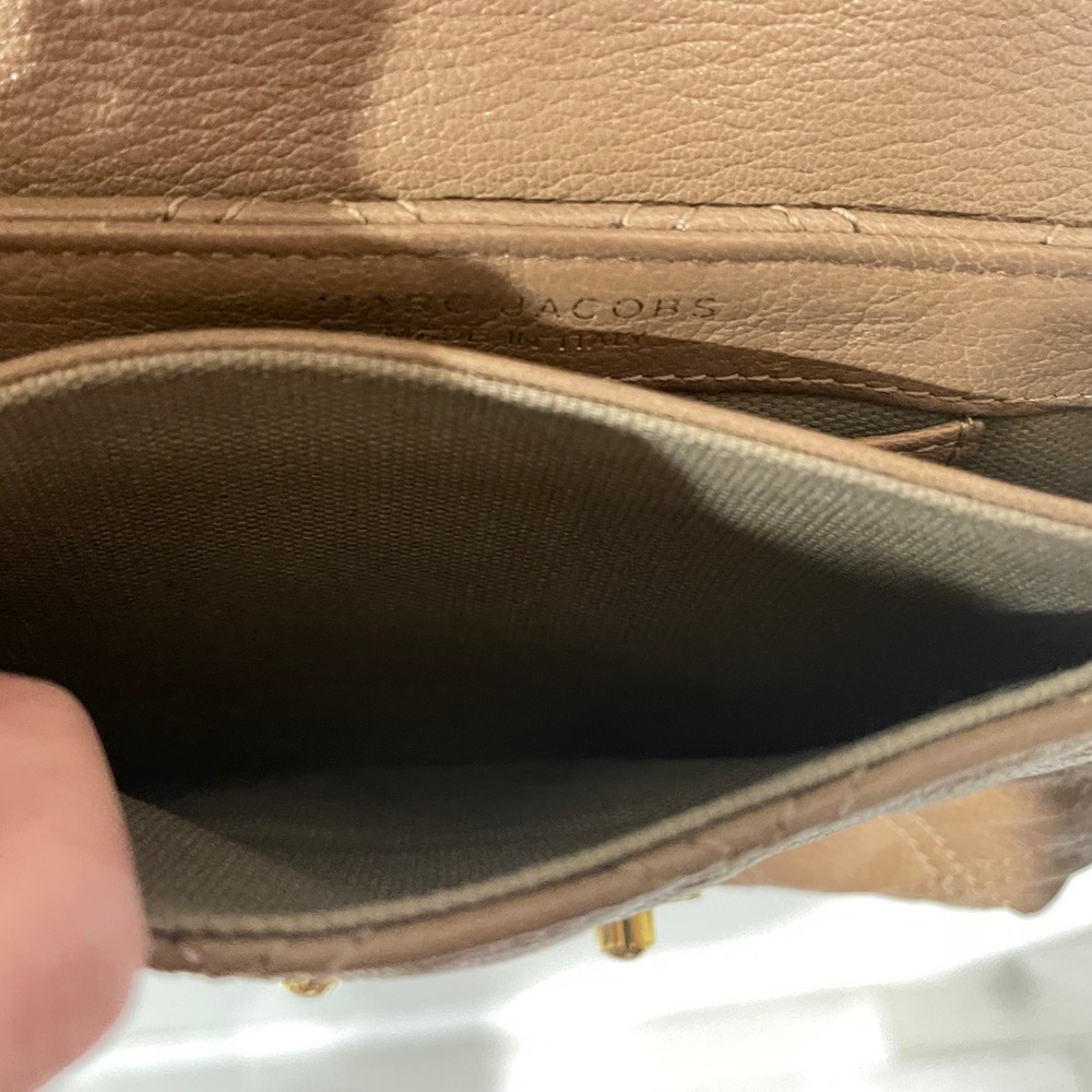 ❤️‍🔥 MARC JACOBS The Single Baroque Quilted Small Bag, Nude - Picture 7 of 10